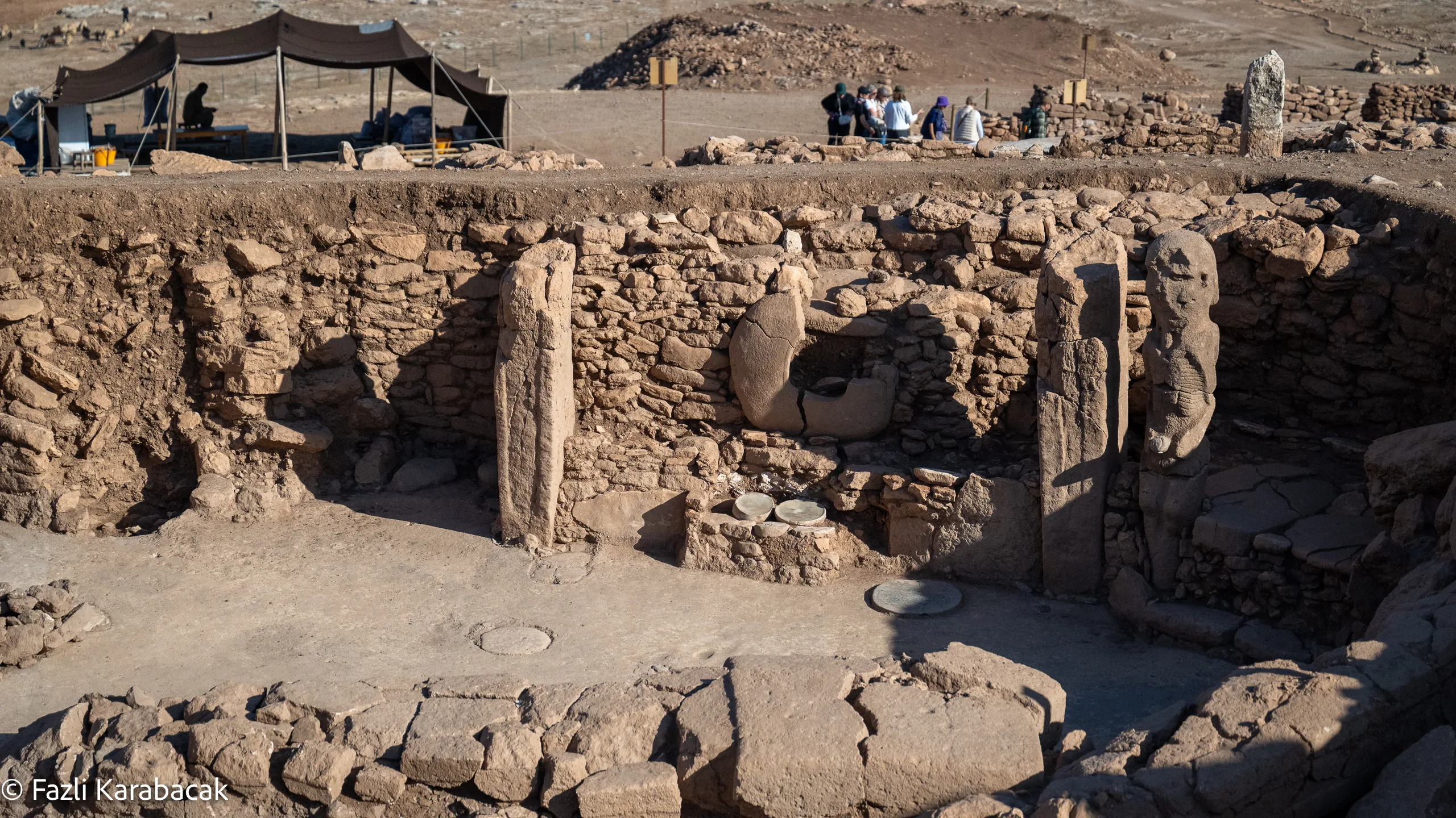 Human skull remains discovered at Karahantepe Neolithic archaeological site