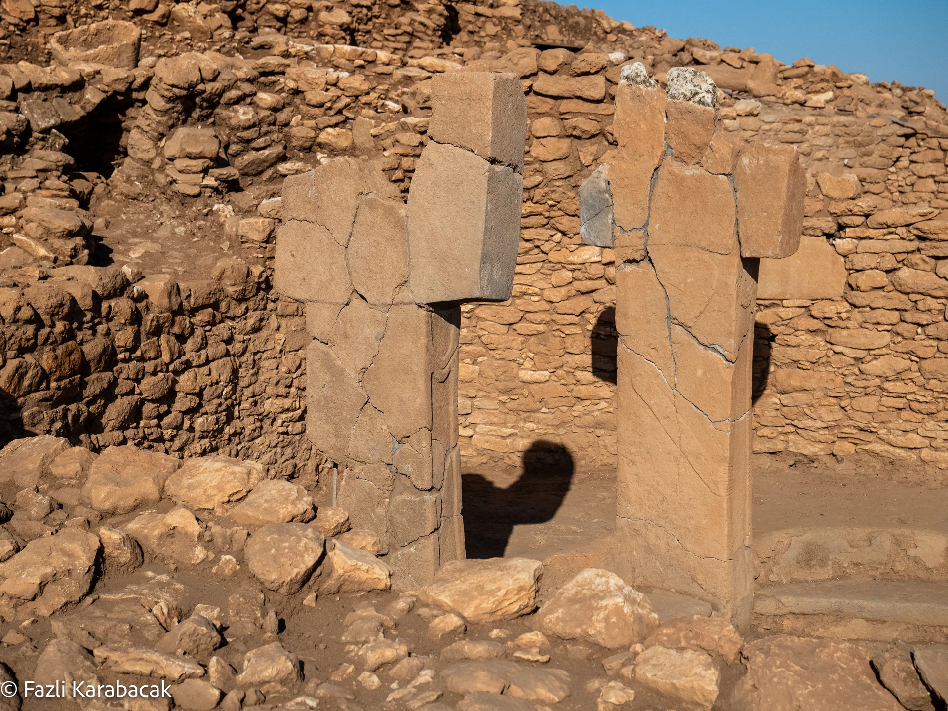 Excavation work at Karahantepe